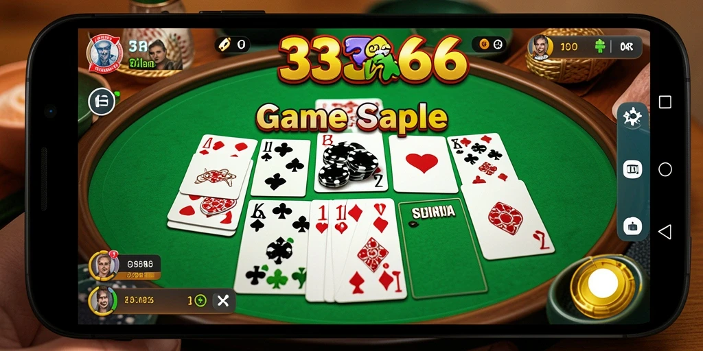 Tampilan menarik dari gameplay Gaple di 333666.