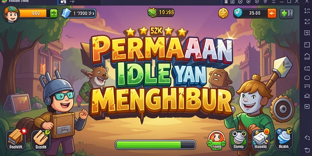 Tampilan gameplay 5ZK yang mengasyikkan dan penuh warna.