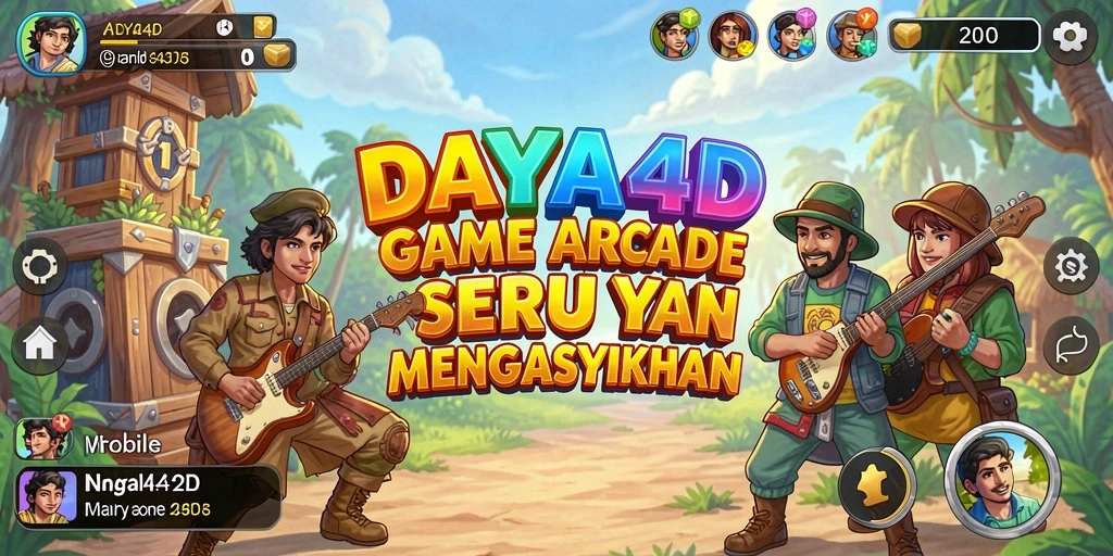 Tangkapan layar DAYA4D menampilkan aksi gameplay Arcade yang menegangkan.
