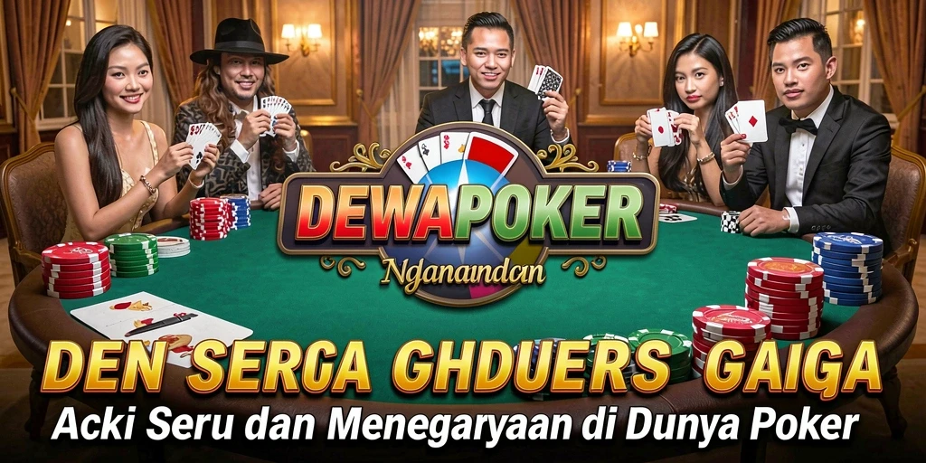 Gameplay menegangkan dalam DEWAPOKER dengan aksi poker seru.