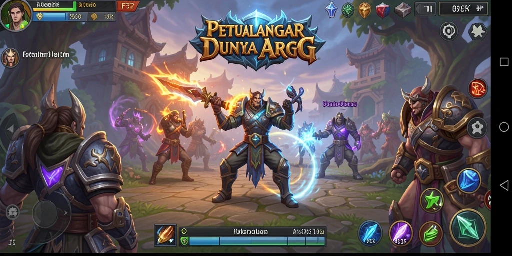 Gambaran menarik dari gameplay ARPG yang mendebarkan