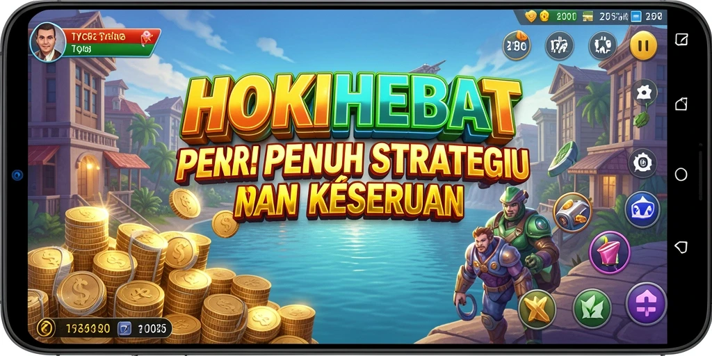 Screenshot gameplay HOKIHEBAT menampilkan suasana seru Tycoon.