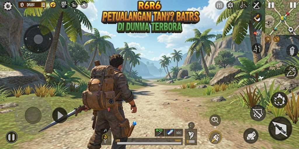 Gameplay R6R6 yang memukau dengan dunia terbuka yang luas.